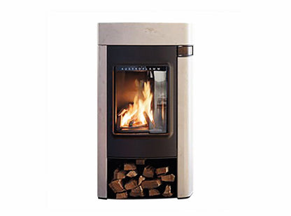 Kaminofen Austroflamm Elise 7 kW Naturstein Velvet Ivory