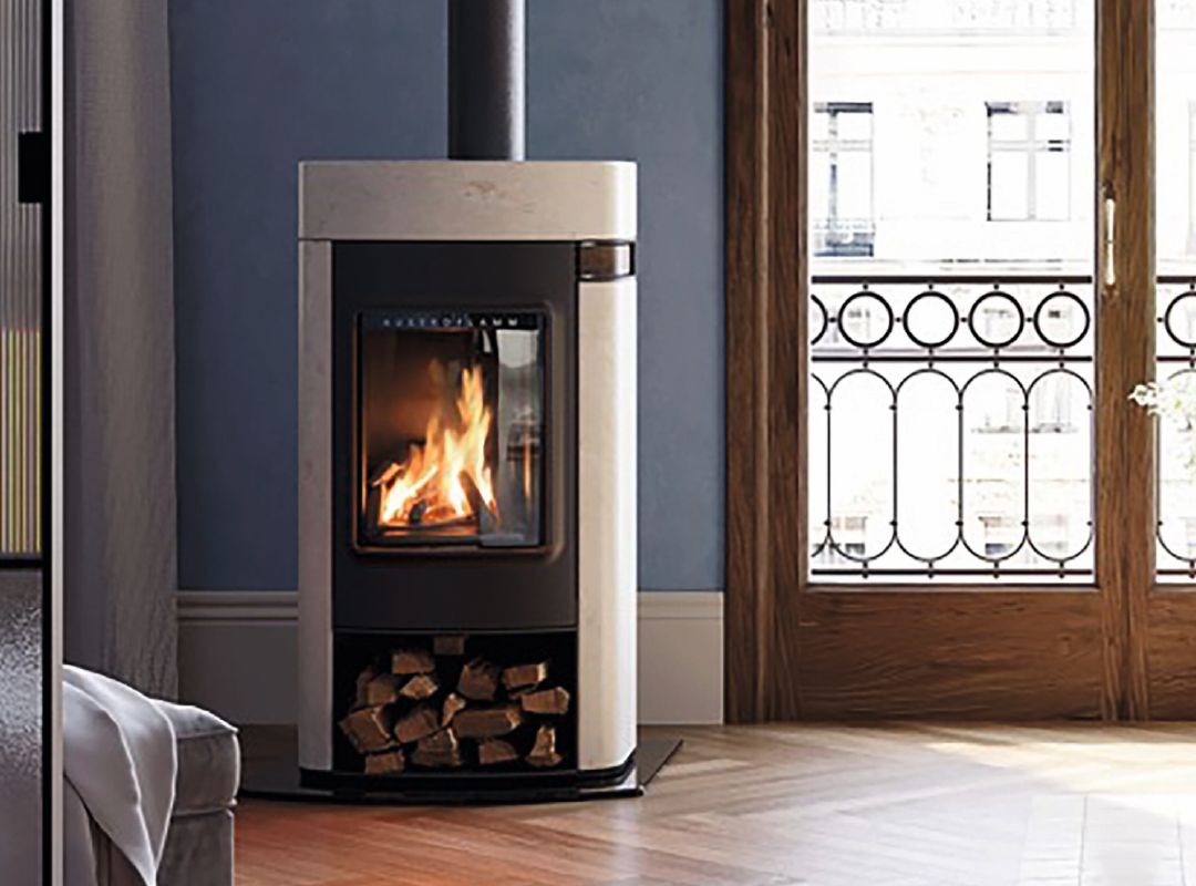 Kaminofen Austroflamm Elise 7 kW Naturstein Velvet Ivory_1