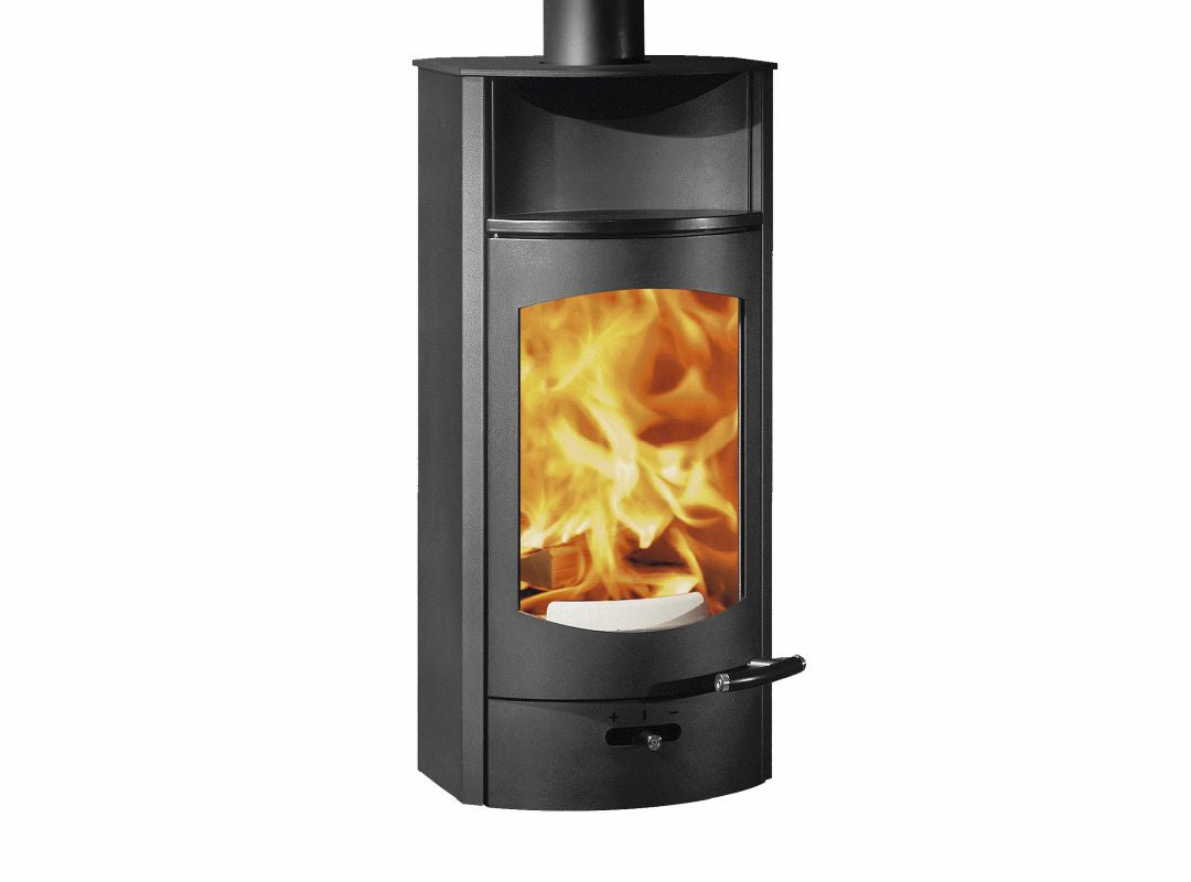 Kaminofen Austroflamm Flok 2.0 (4 kW) Stahl, RR oben