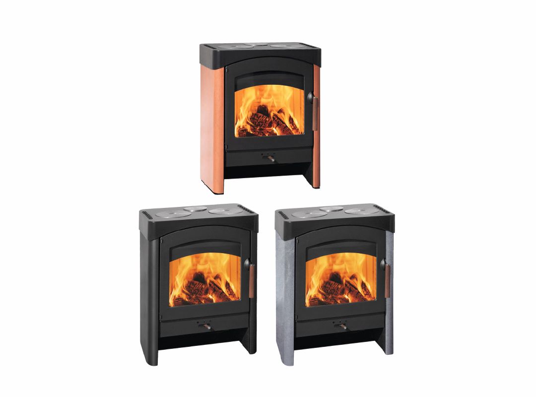 Kaminofen Austroflamm Pallas 9 kW Stahl Farbvarianten