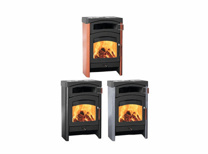 Kaminofen Austroflamm Pallas Back 9 kW Farbvarianten