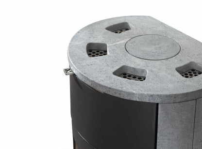 Kaminofen Austroflamm Uno Xtra 7 kW Speckstein_4