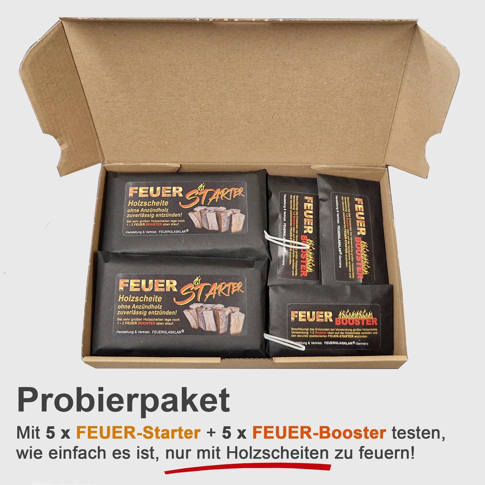 Probierpackung FEUER-Starter & FEUER-Booster