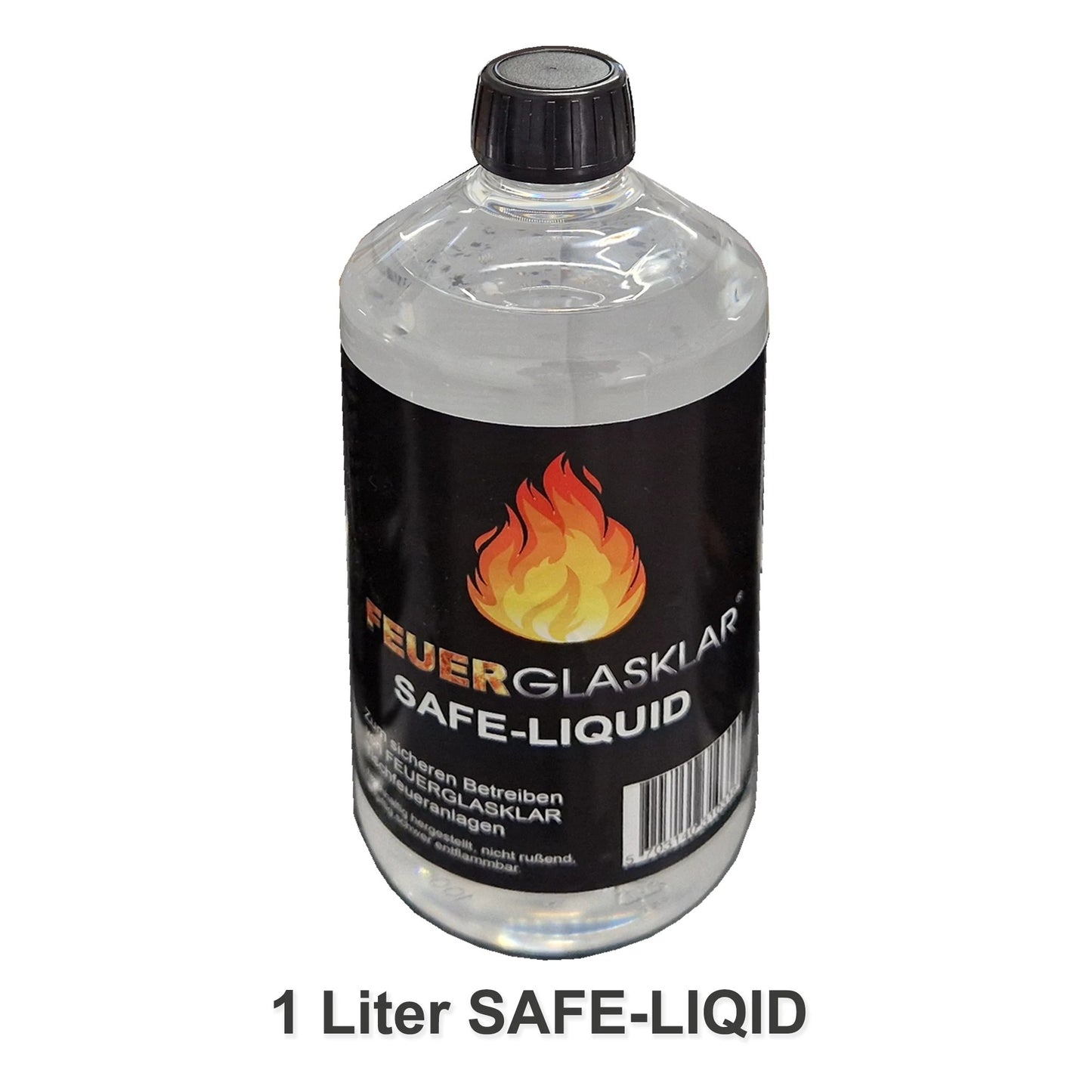 FEUERGLASKLAR SAFE LIQUID 4 × 1 Liter – Produktansicht 3