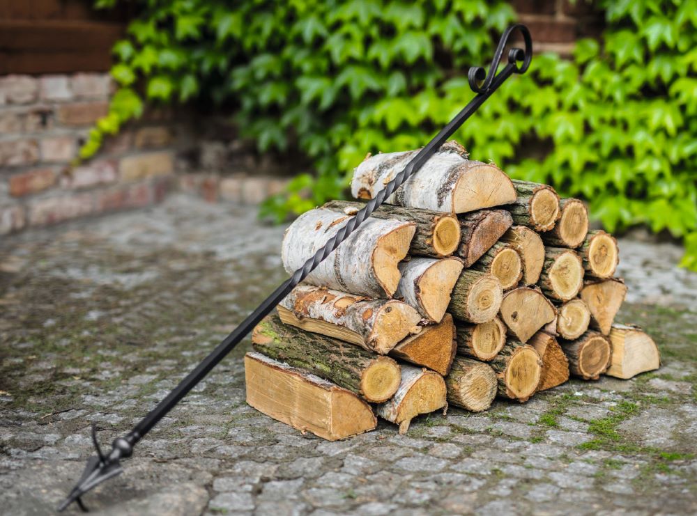 Schürhaken für Feuerschale und Funkenfang von Cook King