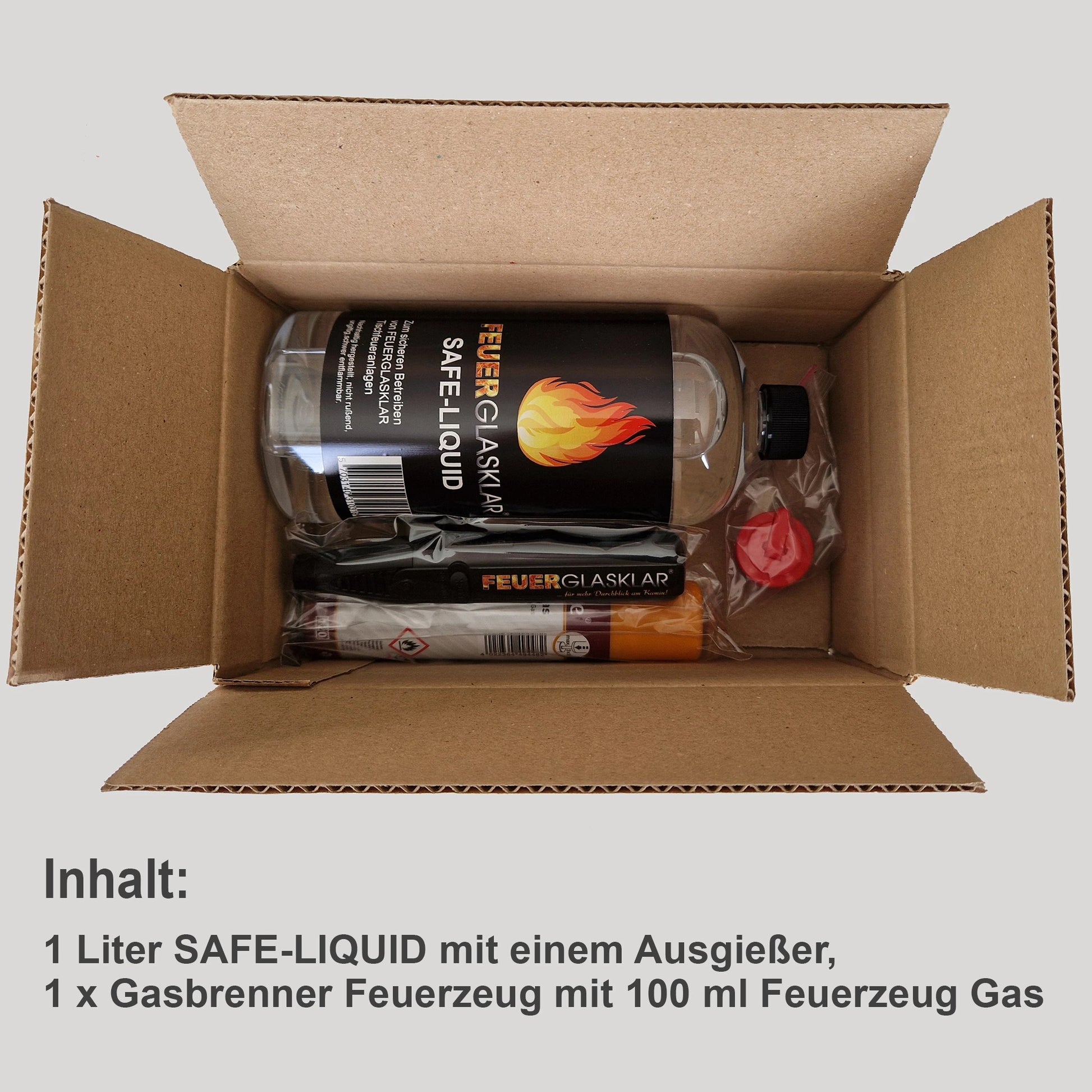 Tischkamin ROM Geschenk-Edition (weiß) – Produktansicht 4