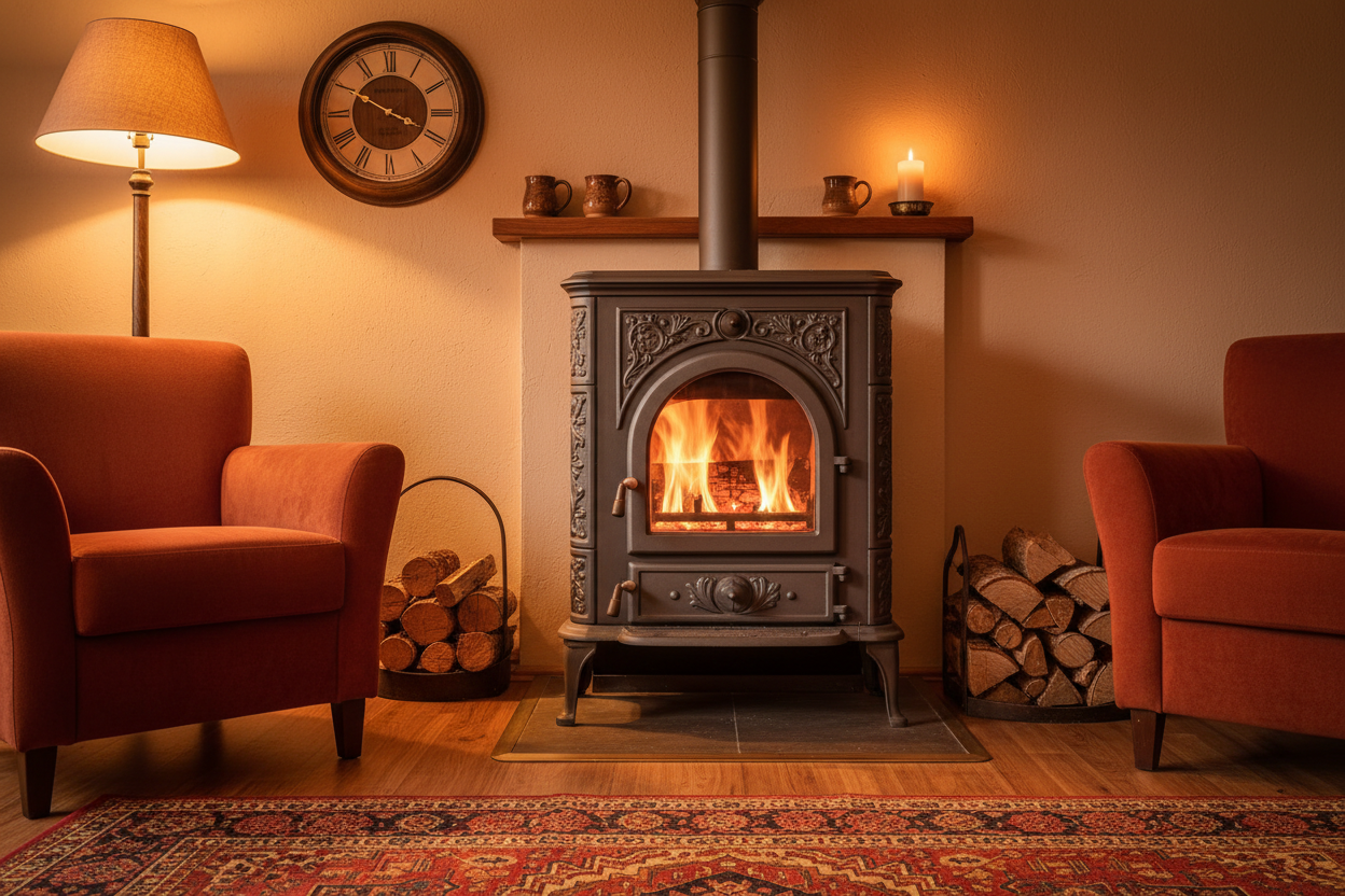 Wie lange brennt ein Dauerbrandofen und wie funktioniert er?