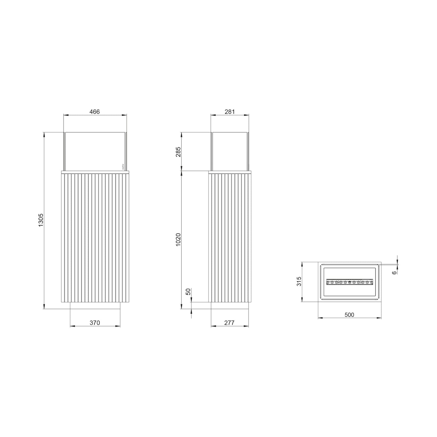 Wodtke Feuersäule Tuto maße
