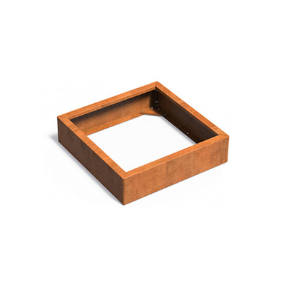 ADEZZ CARREZ Pflanzkübel Connect ohne Boden aus Cortenstahl 80 × 80 × 20 cm