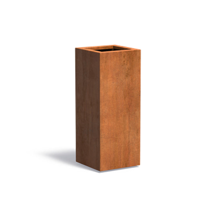 ADEZZ CARREZ Pflanzkübel aus Cortenstahl 40 × 40 × 100 cm