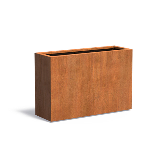 ADEZZ CARREZ Pflanzkübel aus Cortenstahl 120 × 40 × 80 cm