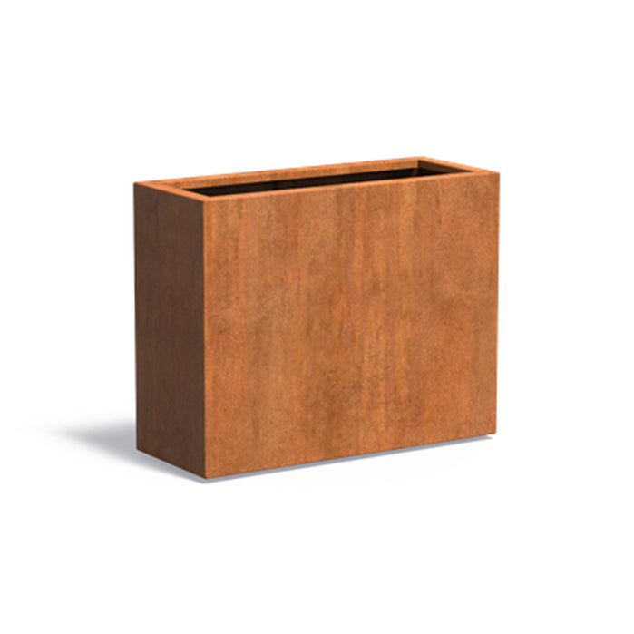 ADEZZ CARREZ Pflanzkübel aus Cortenstahl 100 × 40 × 80 cm