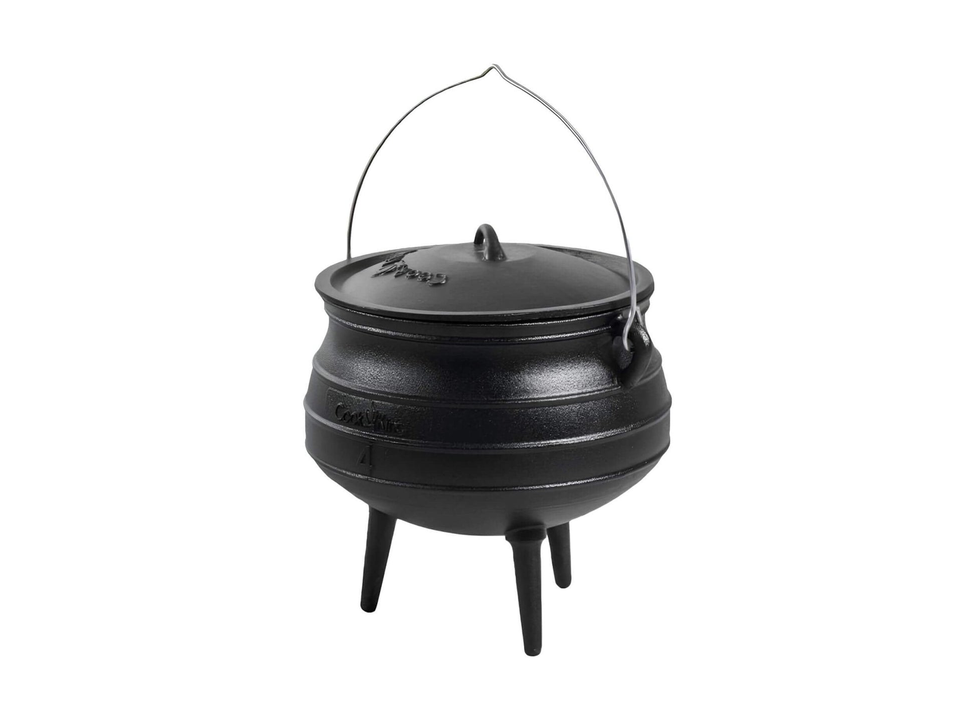 Afrikanischer Gusseisenkessel