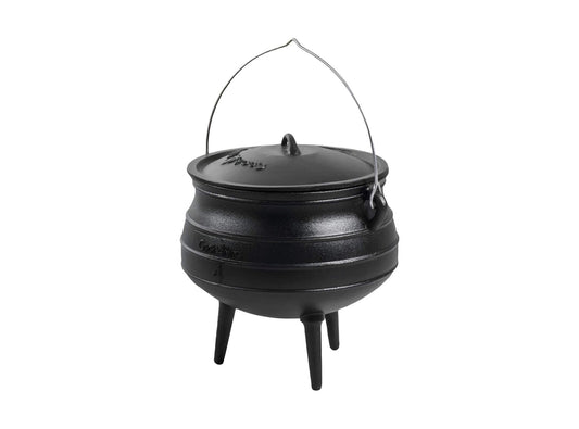 Afrikanischer Gusseisenkessel