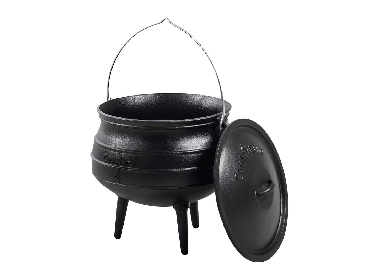 Afrikanischer Gusseisenkessel