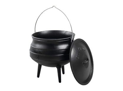 Afrikanischer Gusseisenkessel