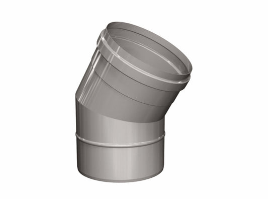 Bogen 30° - einwandig - eka edelstahlkamine complex E