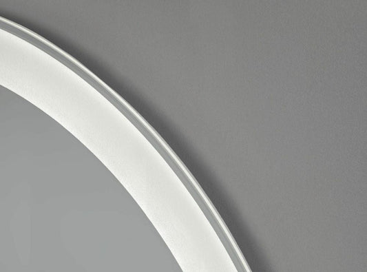 Cafe – Ovaler Wandspiegel mit LED - Ofenerlebnis.de