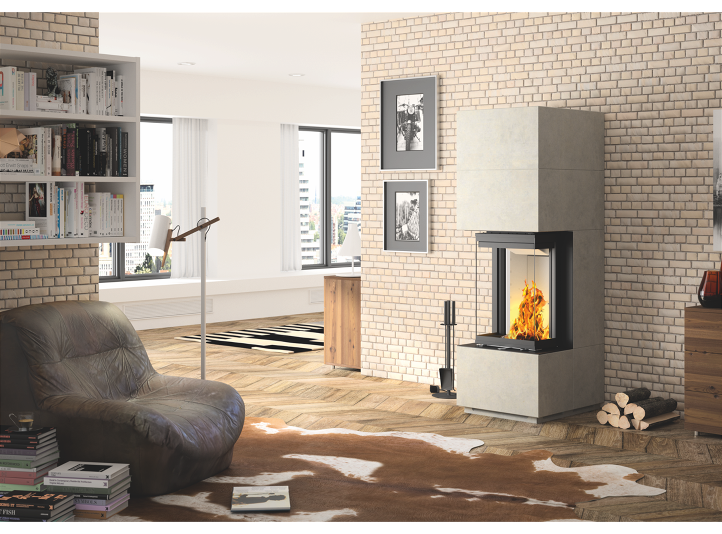 CERA DESIGN LINEA KL1 Beton im Wohnraum
