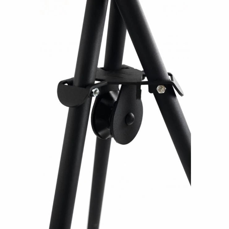CookKing Schwenkgrill-Gestell Tipi 210 cm – Detail der Verbindung und Umlenkrolle am Gestell