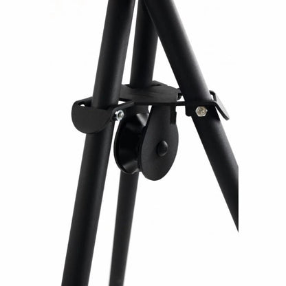 CookKing Schwenkgrill-Gestell Tipi 210 cm – Detail der Verbindung und Umlenkrolle am Gestell
