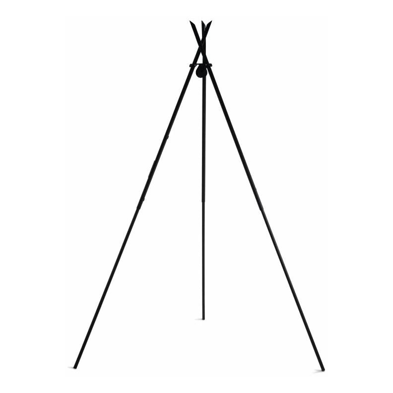 CookKing Schwenkgrill Tipi 210 cm – dreibeiniges Gestell mit überkreuzten Stäben ohne Grillrost