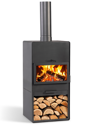 CookKing Gartenofen Vento mit gehärtetem Glas