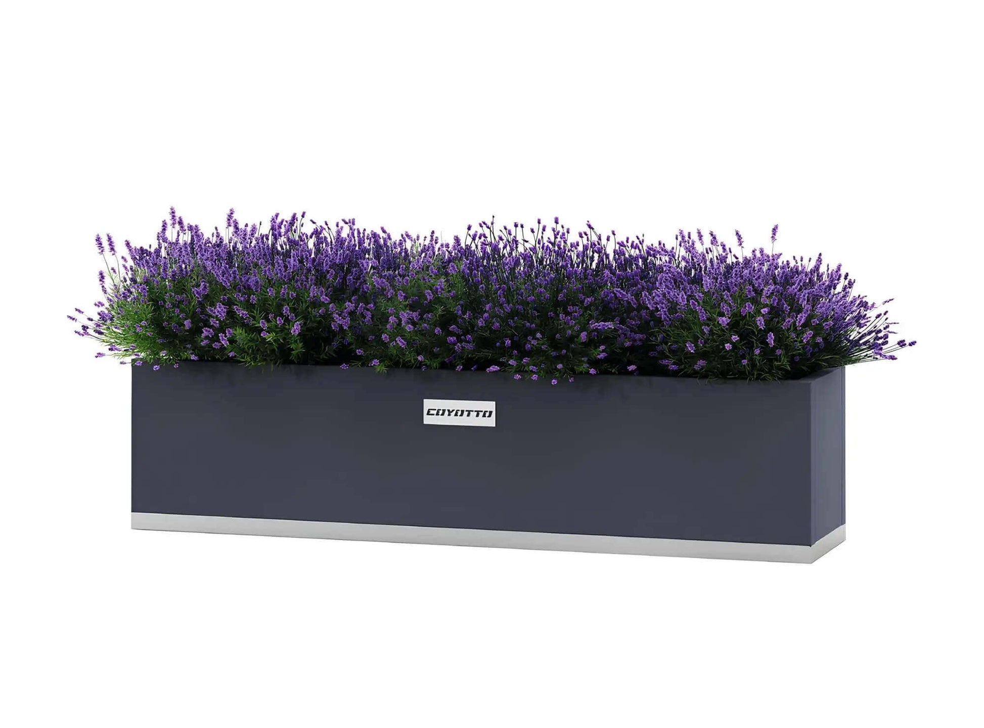 Coyotto Stahl-Balkonpflanzgefäß, 140cm x 20cm x 20cm - ofenerlebnis.de