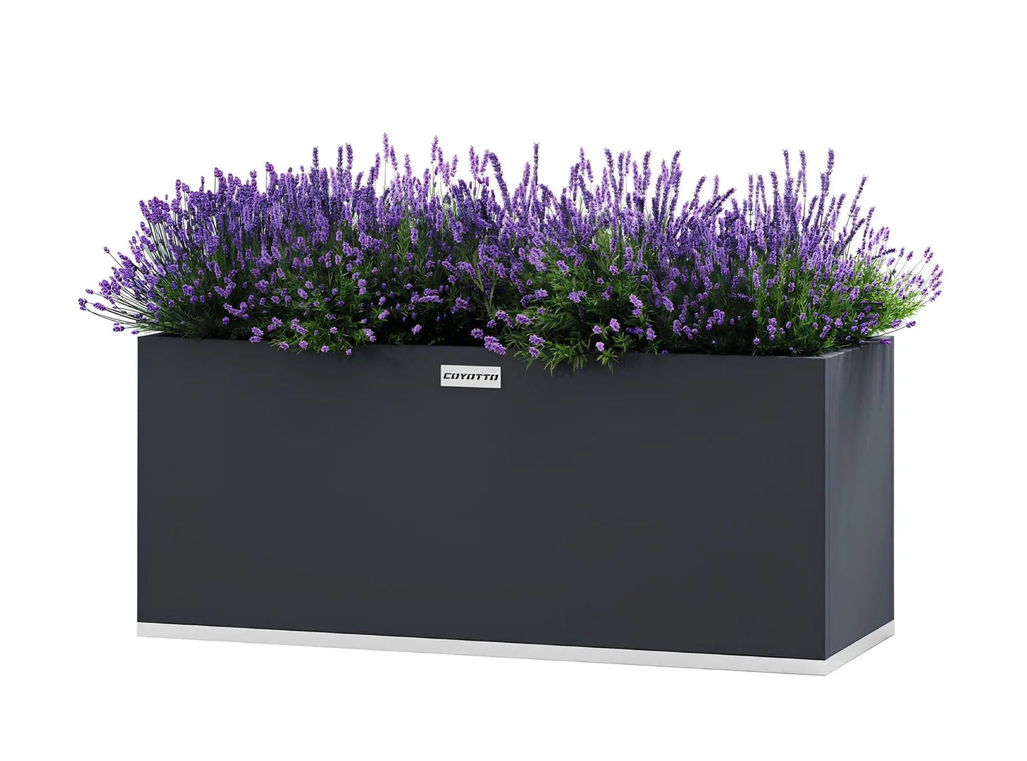 Coyotto Stahlpflanzkübel Rechteckig - ofenerlebnis.de