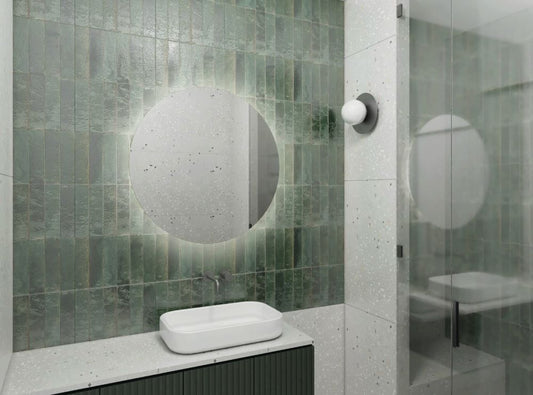 Dakota – Runder Wandspiegel mit LED, Ø50 – Ø80 - Ofenerlebnis.de