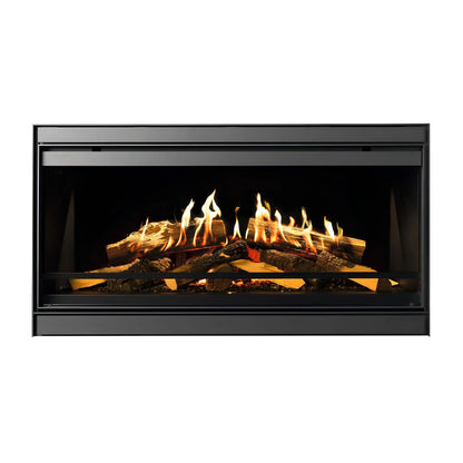 Elektrokamin Kalfire E-one 100F FR – Elektrokamin mit sichtbarem Flammenbild in Frontansicht