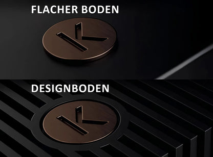 Kalfire Flacher Bode, Designboden