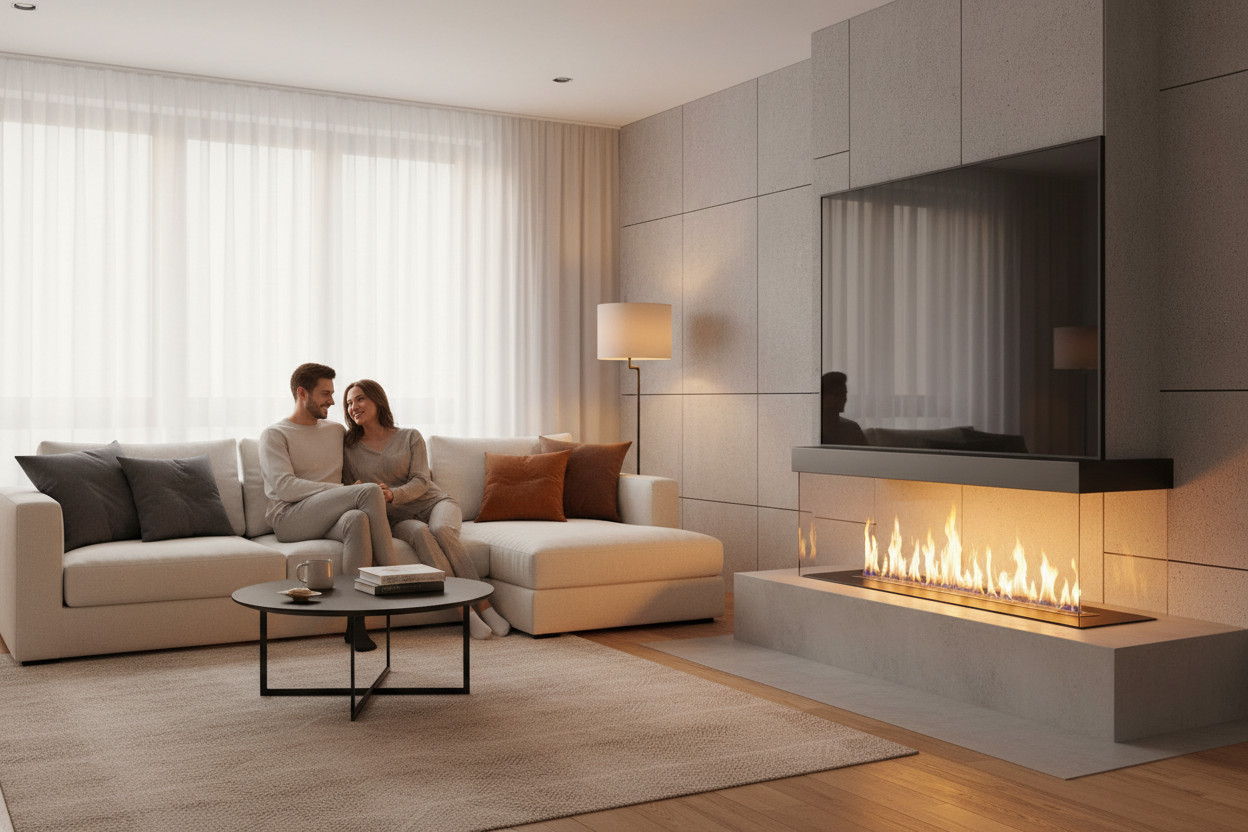 Ethanol Kamin in der Mietwohnung – erlaubt oder nicht?