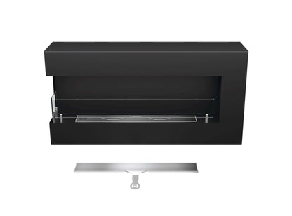 Wandkamin Biokamin Hitze Blues L