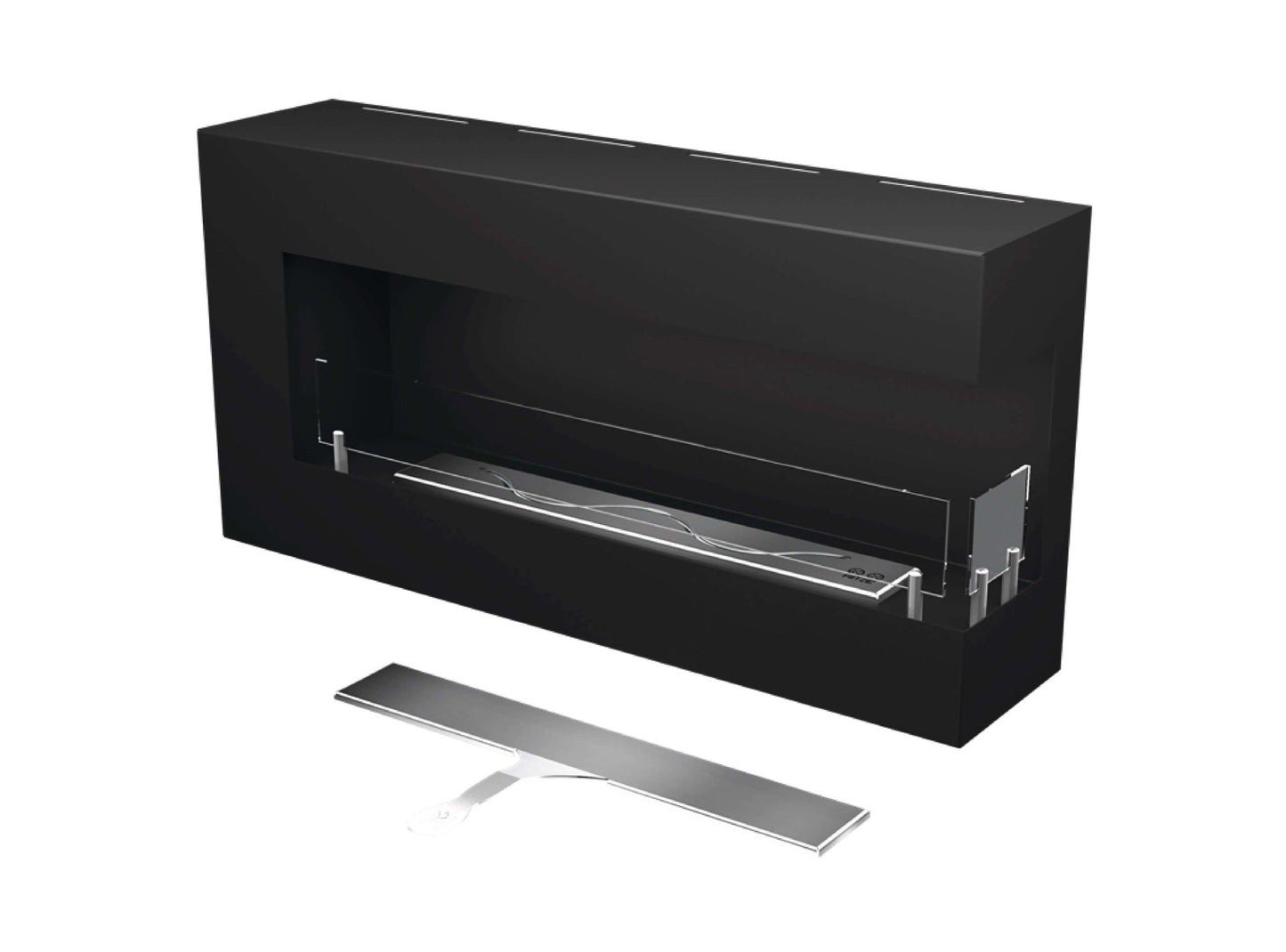 Wandkamin Biokamin Hitze Blues R