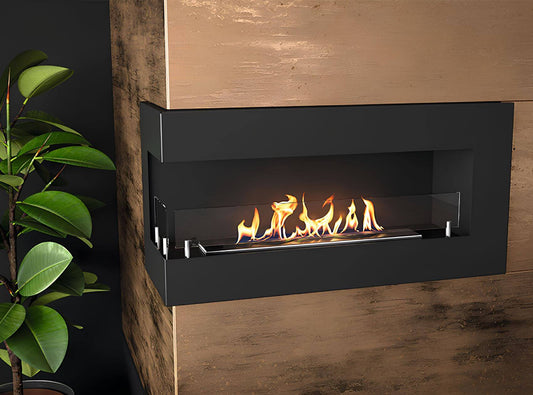 Wandkamin Biokamin Hitze Soul L