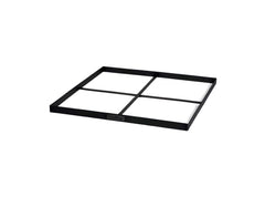 Feuerschalenbasis quadratisch für Dekosteine 80x80 cm