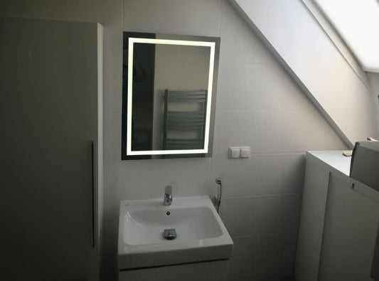 Focus – Rechteck Wandspiegel mit LED - Ofenerlebnis.de