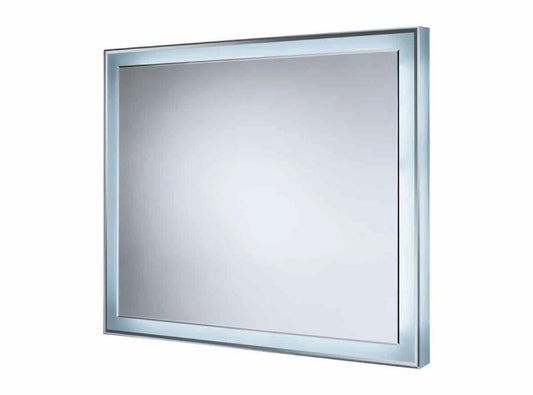 Forte – Quadrat Rechteck Wandspiegel mit LED - Dioden - Ofenerlebnis.de