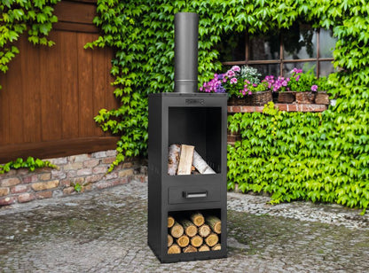 Gartenofen „ROSA“ - Ofenerlebnis.de