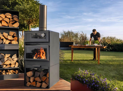 Gartenofen CookKing Vento mit Backfach