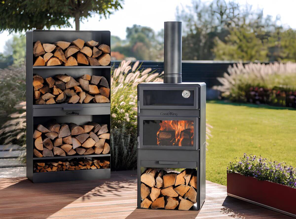 Gartenofen CookKing Vento mit Backfach