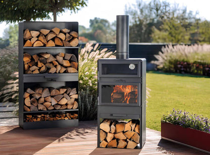 Gartenofen CookKing Vento mit Backfach