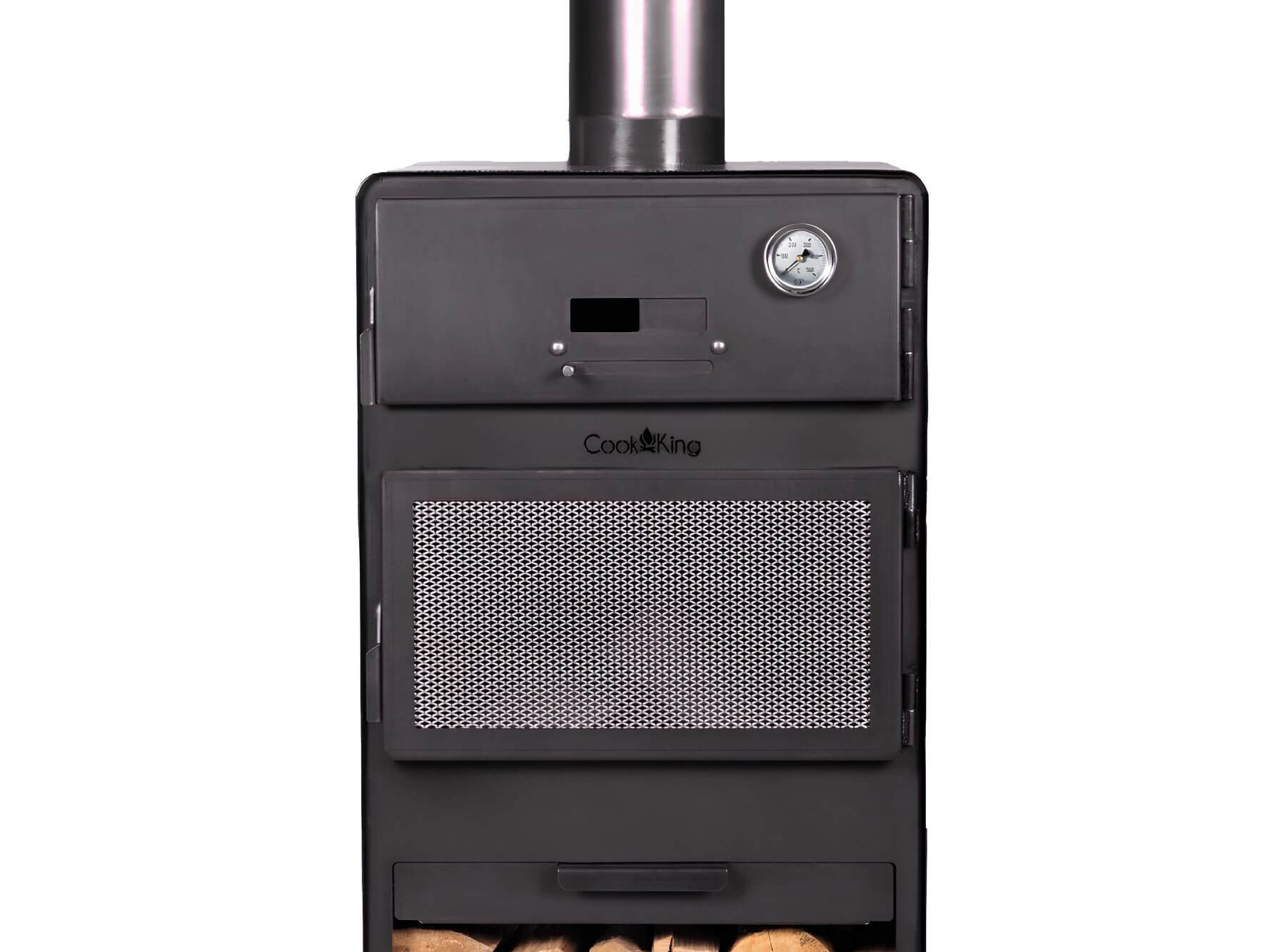 Gartenofen CookKing Vento mit Backfach