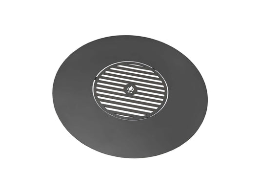 Grillplatte für Feuerschale mit Grillrost