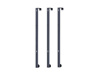 Haken zum Aufhängen von zwei Balkonblumenkästen (Set mit 3 Stück) - ofenerlebnis.de