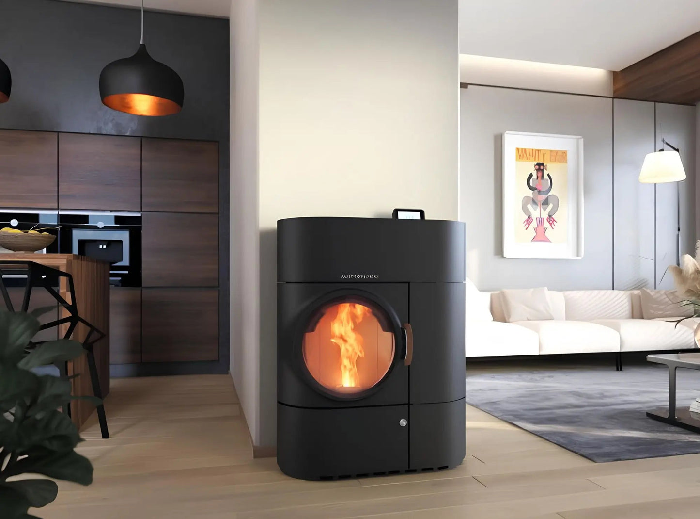 Hybridofen Austroflamm Clou Duo - Ofenerlebnis.de