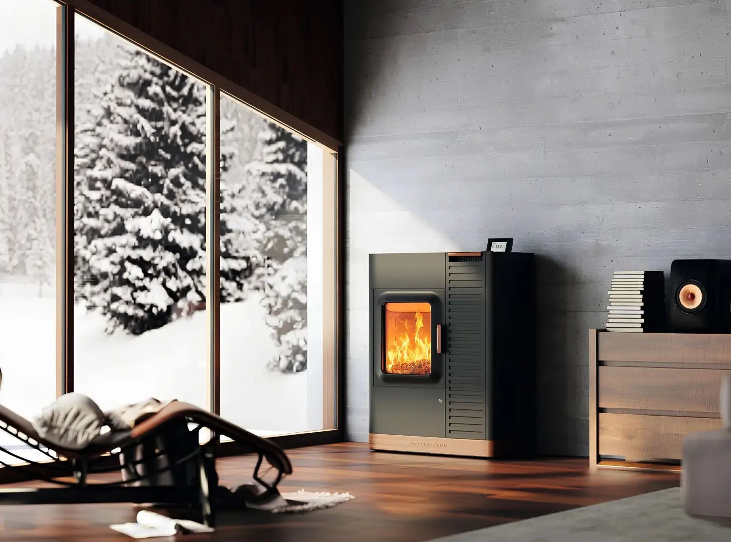 Hybridofen Austroflamm Mo Duo - ofenerlebnis.de