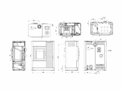 Hybridofen Austroflamm Mo Duo - ofenerlebnis.de 