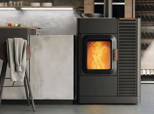 Hybridofen Austroflamm Mo Duo Cook Stahl - ofenerlebnis.de